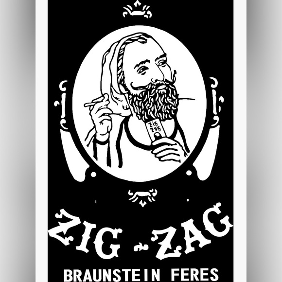 TIE DYE ZIG ZAG Braunstein Fr'eres Qualite Superieurp Portrait Of ZZ Man T-Shirt - Picture 5 of 15